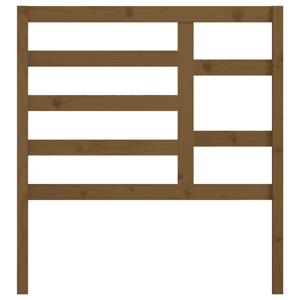Tête de lit Marron miel 106x4x104 cm Bois massif de pin - XIOS