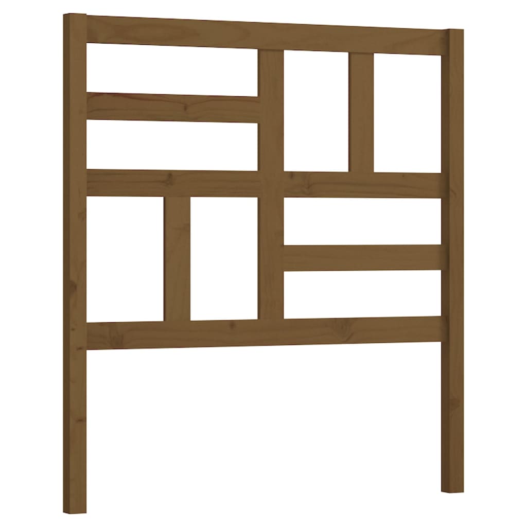 Tête de lit Marron miel 106x4x104 cm Bois massif de pin - XIOS
