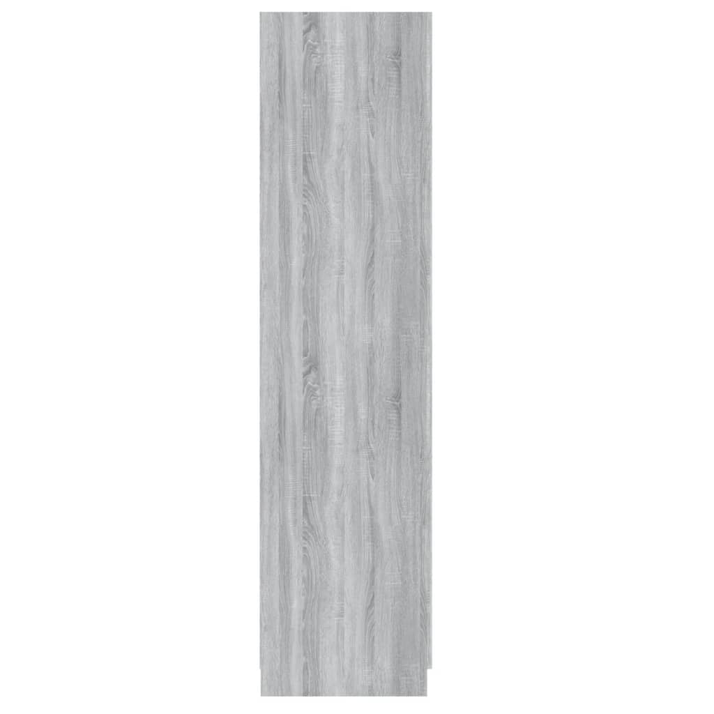 Garde-robe Sonoma gris 90x52x200 cm Bois d'ingénierie