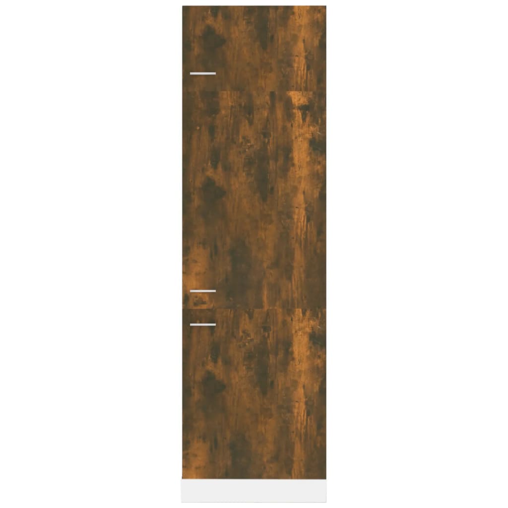 Armoire réfrigérée "Lyon" Chêne fumé 60 x 57 x 207 cm Bois d'ingénierie - XIOS