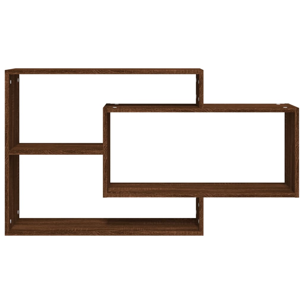 Étagère murale Chêne marron 104x20x58,5 cm Bois d'ingénierie - XIOS