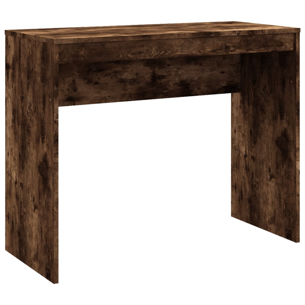Bureau Chêne fumé 90x40x72 cm Bois d'ingénierie Bureaux vidaXL