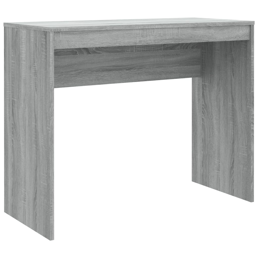 Bureau Sonoma gris 90x40x72 cm Bois d'ingénierie Bureaux vidaXL   
