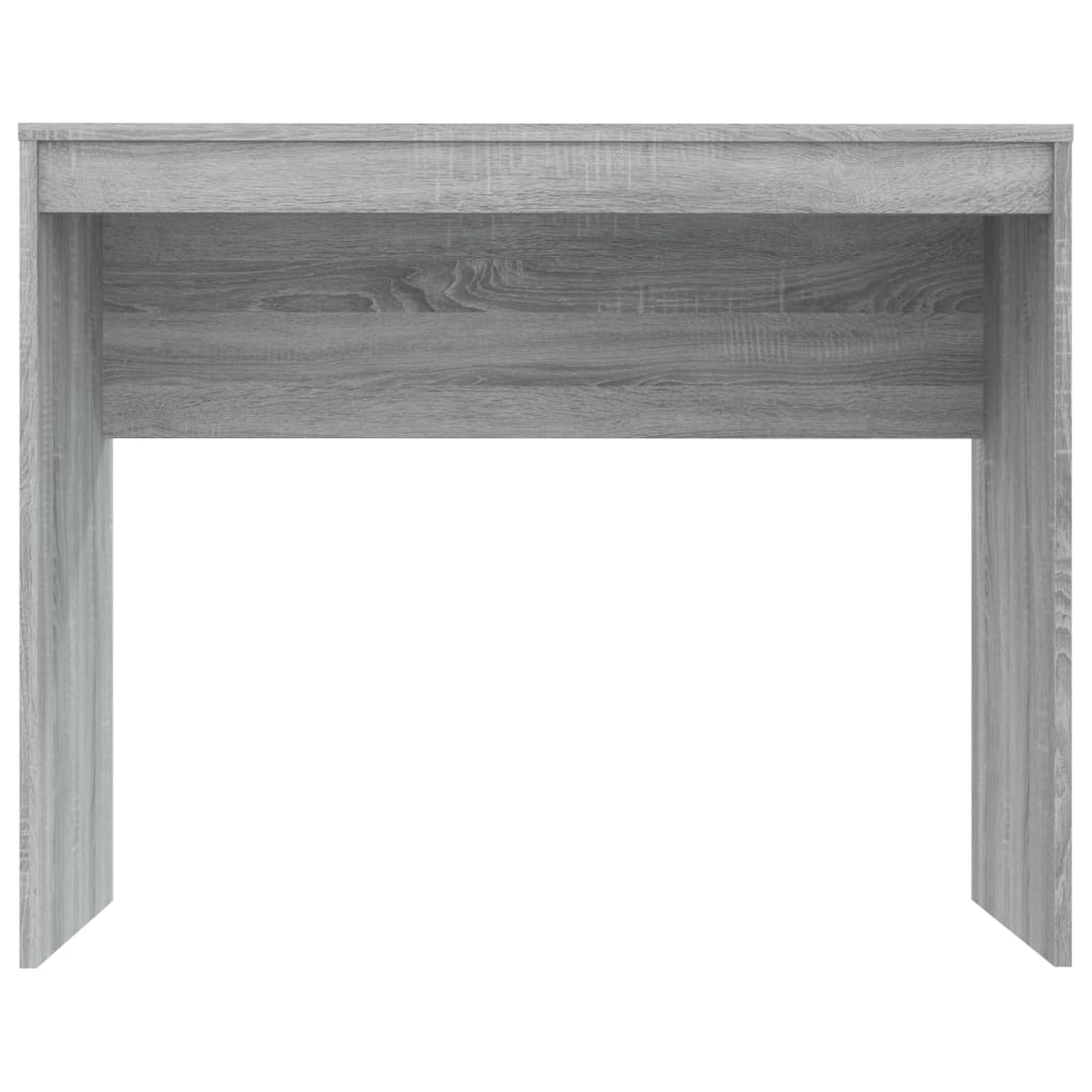 Bureau Sonoma gris 90x40x72 cm Bois d'ingénierie Bureaux vidaXL   