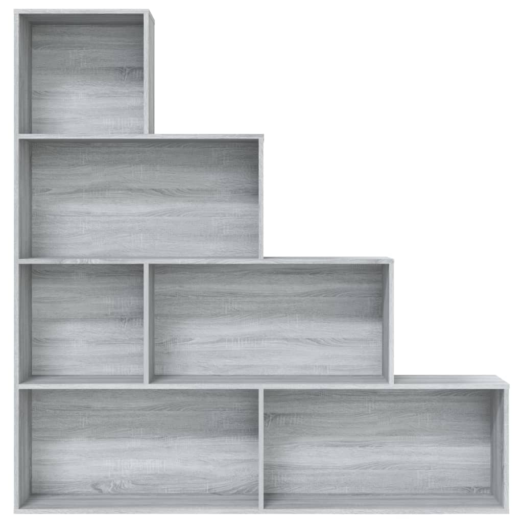 Armoire à livres Sonoma gris 155x24x160 cm - XIOS