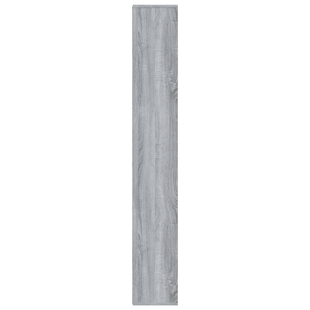 Armoire à livres Sonoma gris 155x24x160 cm - XIOS