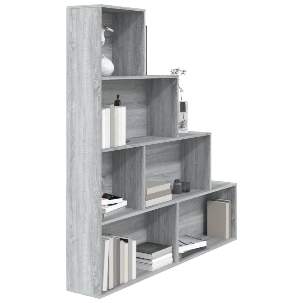Armoire à livres Sonoma gris 155x24x160 cm - XIOS
