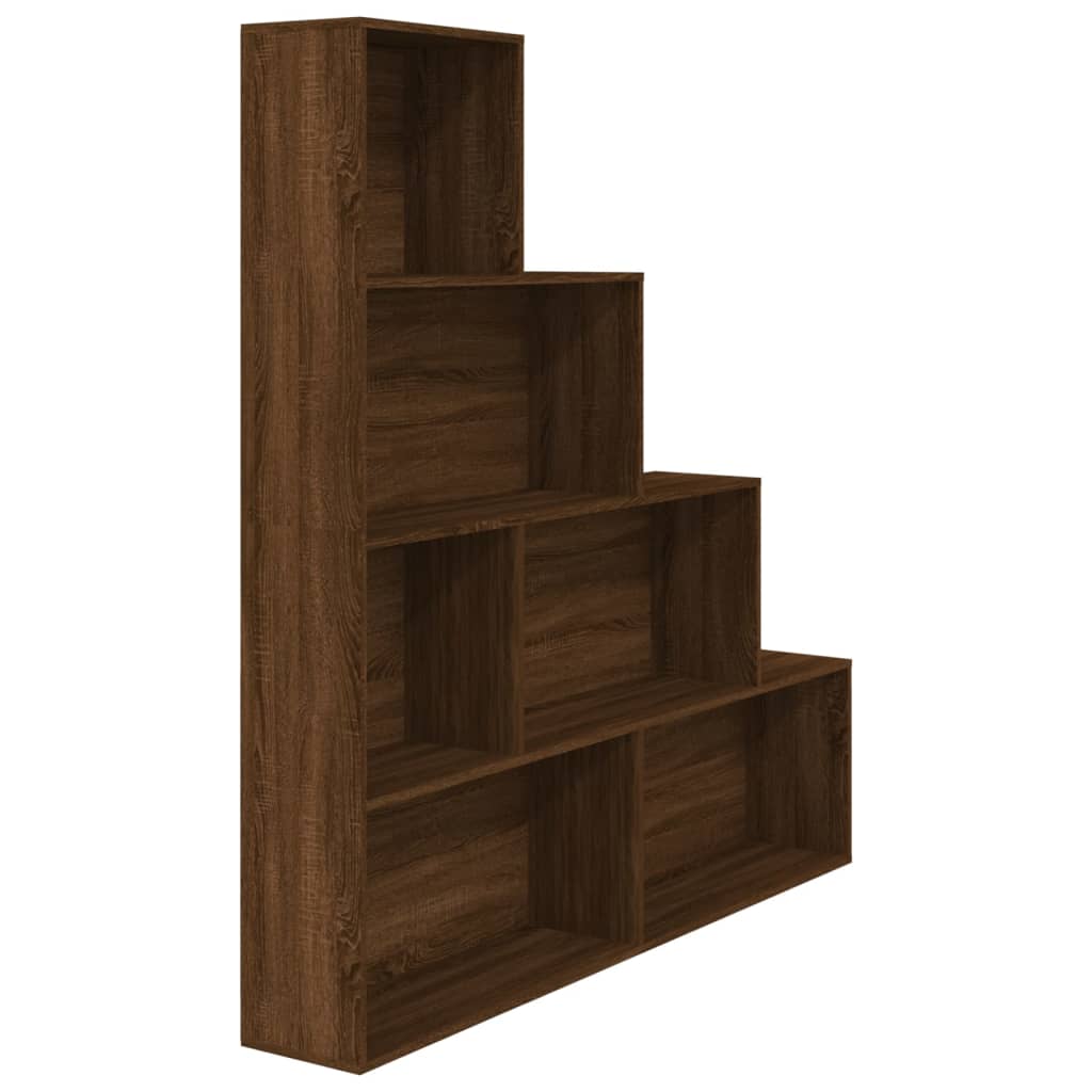 Armoire à livres Chêne marron 155x24x160 cm - XIOS