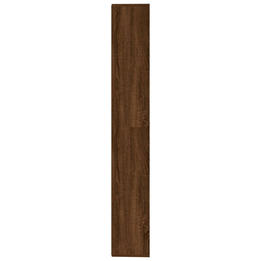 Armoire à livres Chêne marron 155x24x160 cm - XIOS