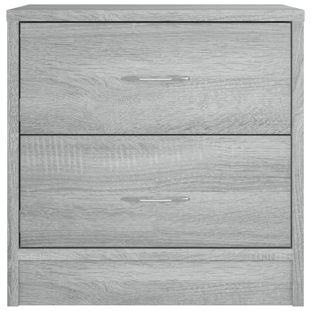 Tables de chevet 2 pcs Sonoma gris 40x30x40 cm Bois ingénierie - XIOS