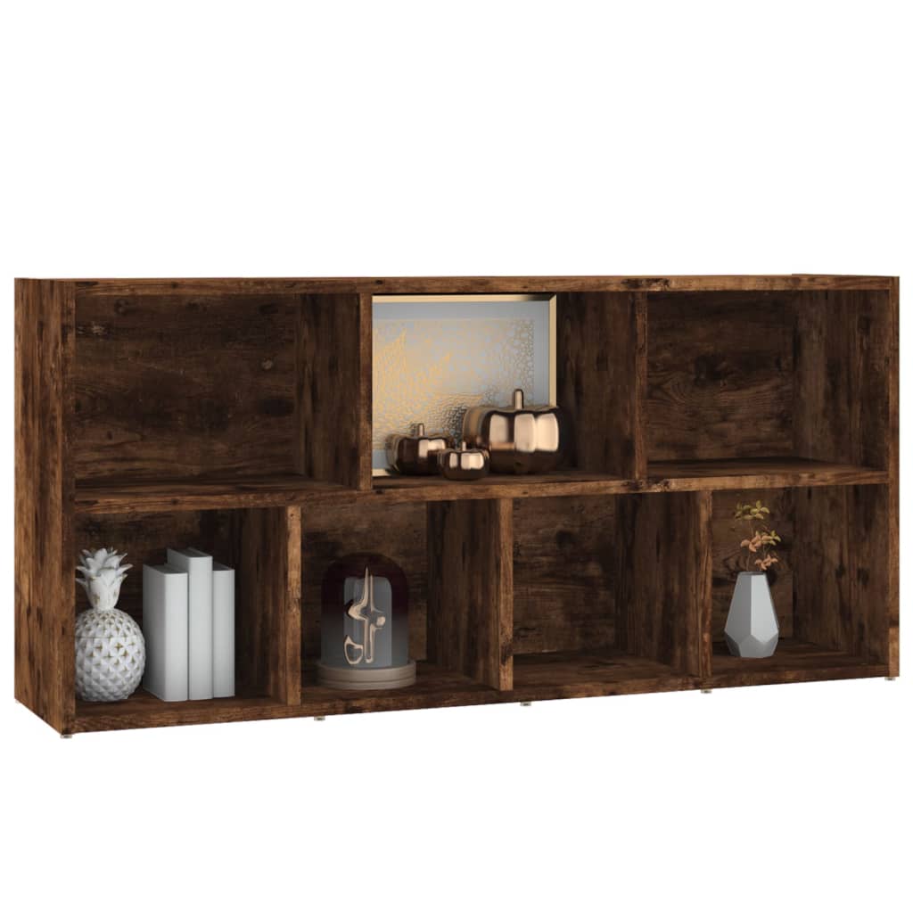 Armoire à livres Chêne fumé 50x25x106 cm - XIOS