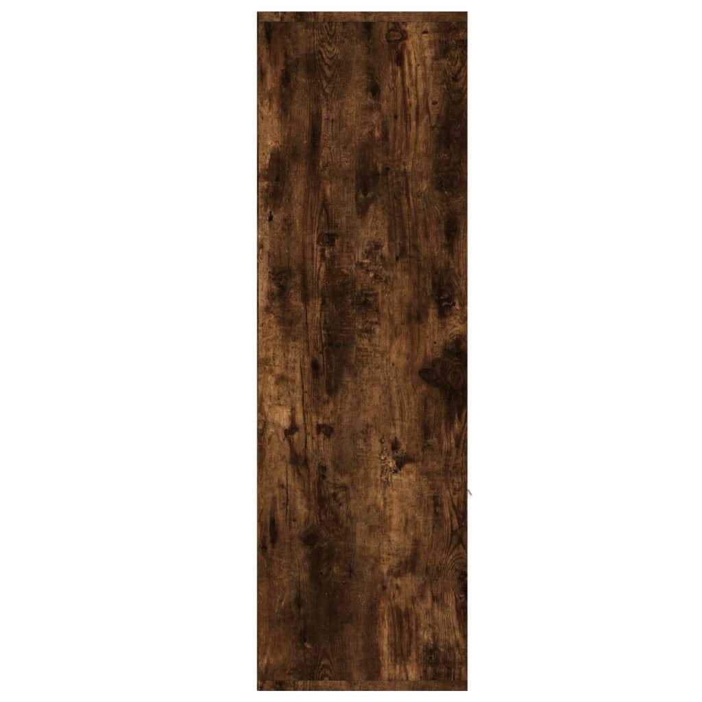 Armoire à livres Chêne fumé 98x30x98 cm - XIOS