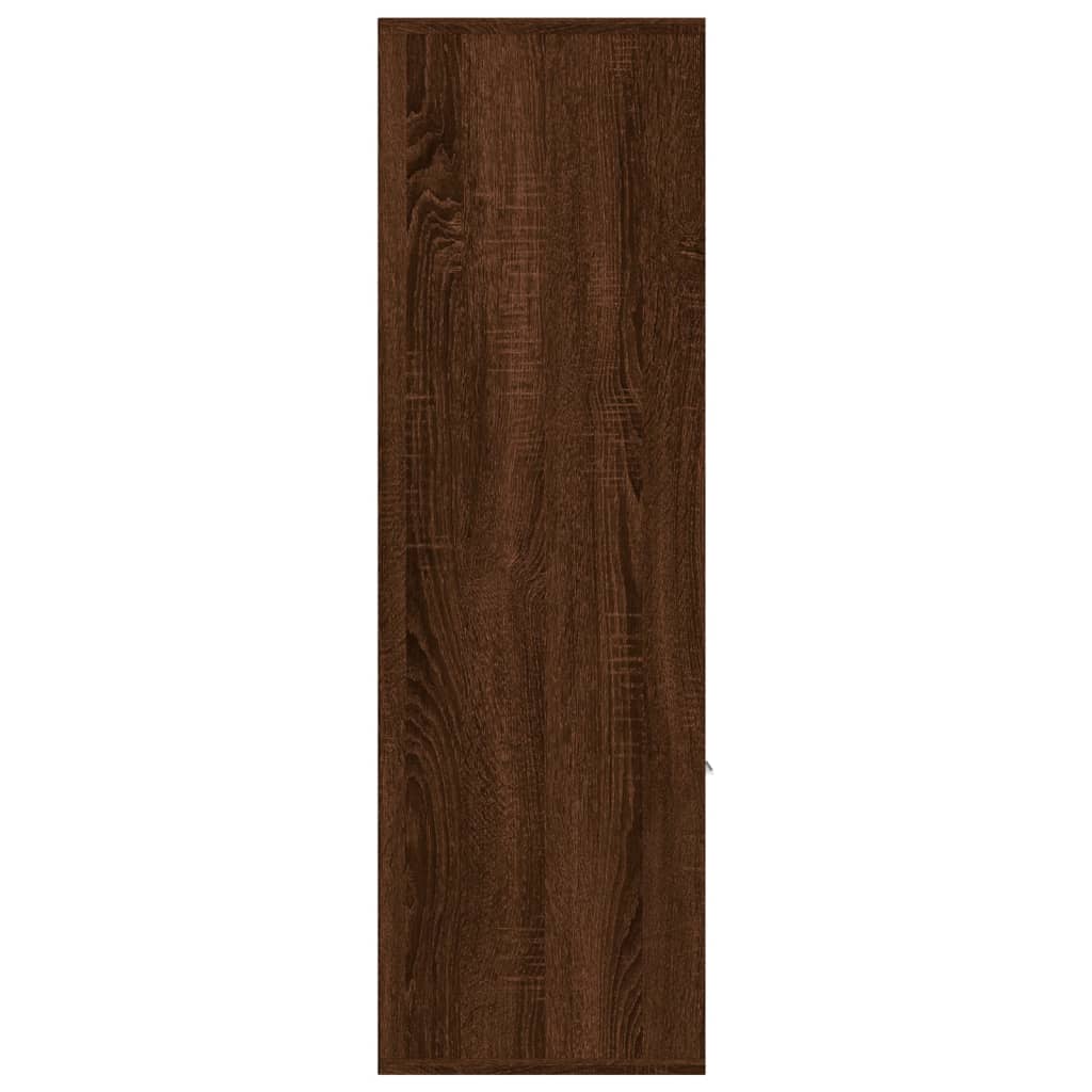 Armoire à livres Chêne marron 98x30x98 cm - XIOS