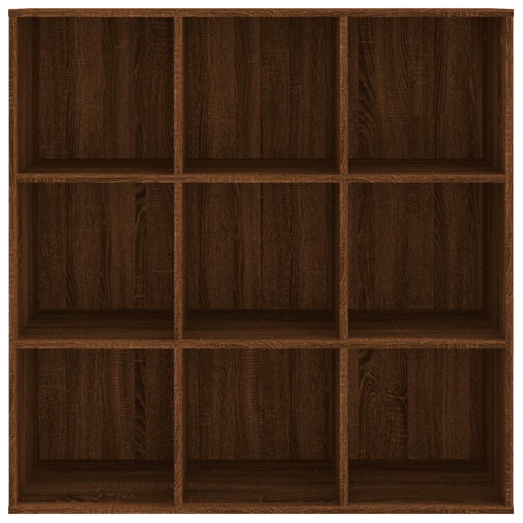 Armoire à livres chêne marron 98x29x97,5 cm - XIOS