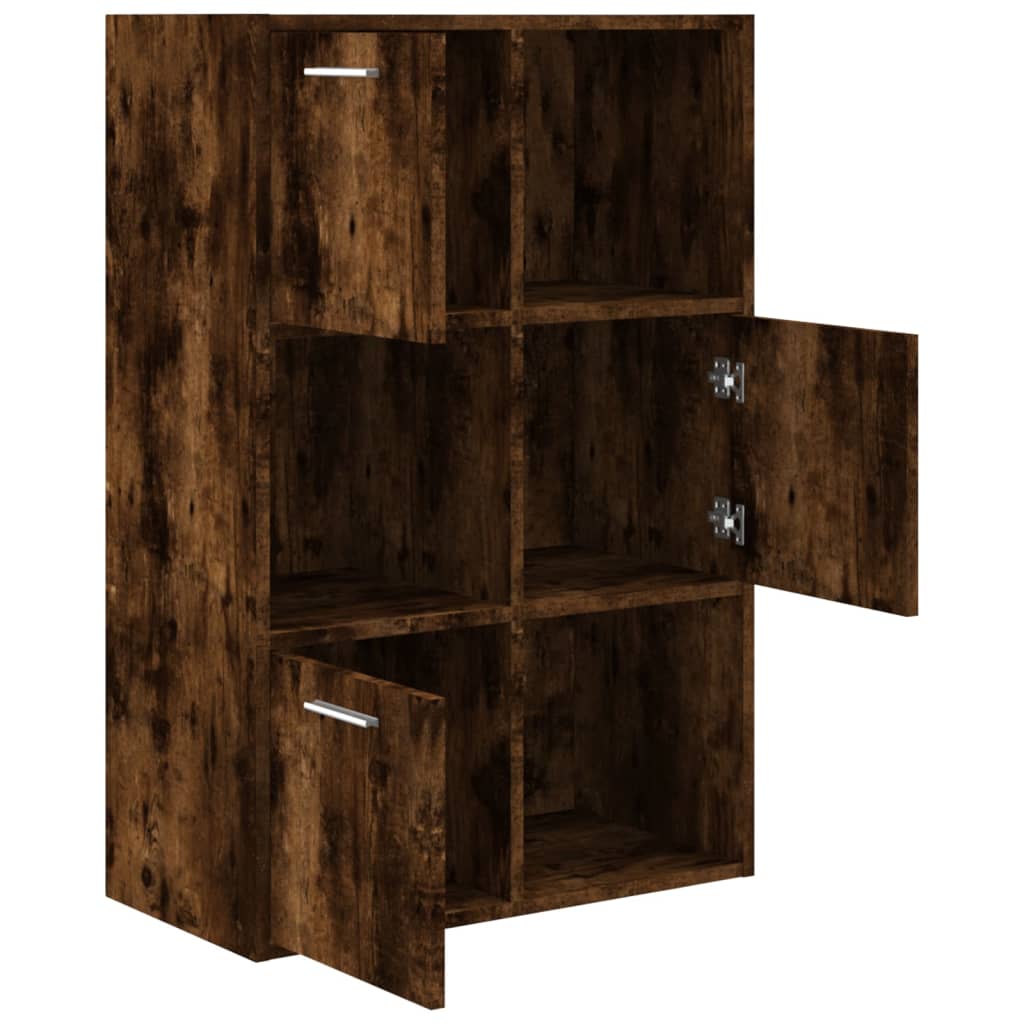 Armoire de rangement Chêne fumé 60x29,5x90 cm - XIOS