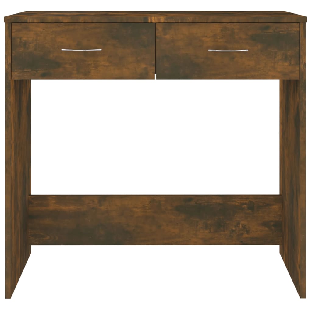 Bureau Chêne fumé 80x40x75 cm Bois d'ingénierie - XIOS