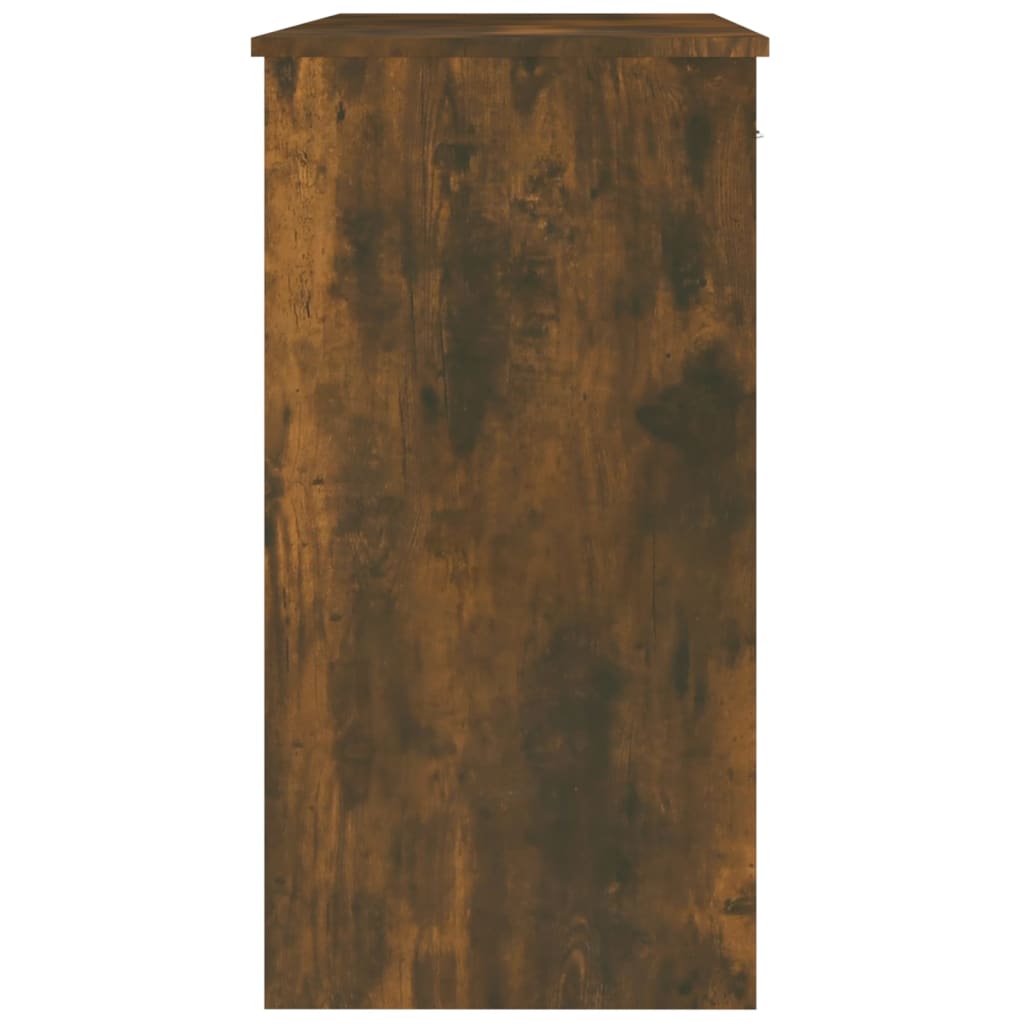 Bureau Chêne fumé 80x40x75 cm Bois d'ingénierie - XIOS