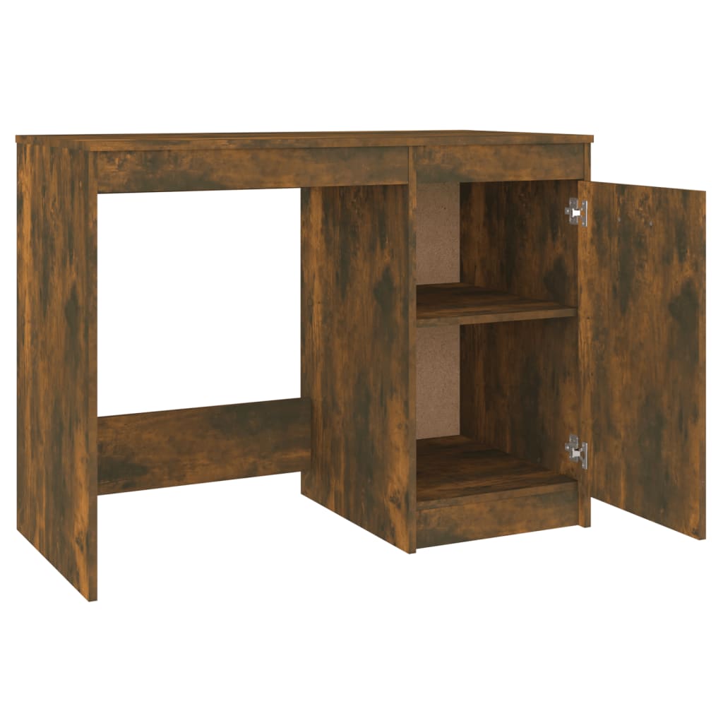 Bureau Chêne fumé 100x50x76 cm Bois d'ingénierie - XIOS