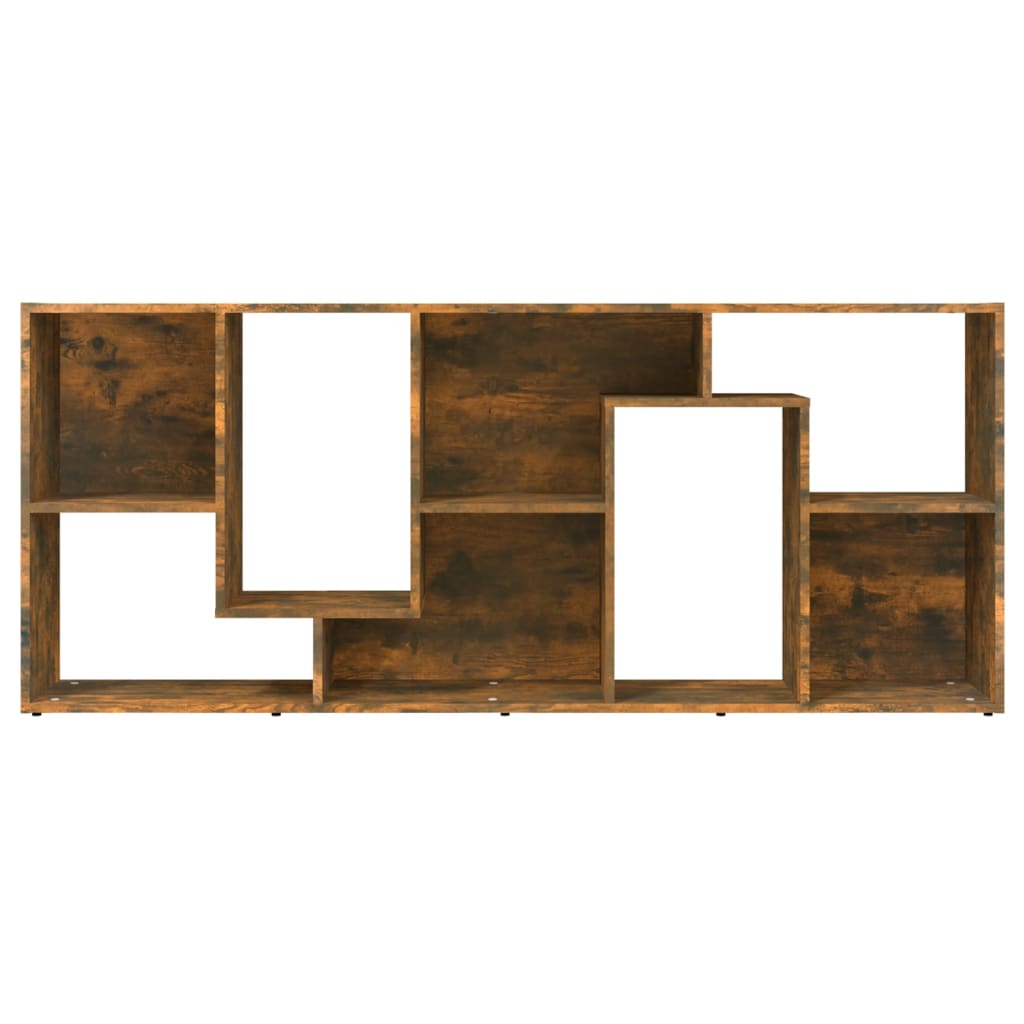 Bibliothèque Chêne fumé 67x24x161 cm Bois d'ingénierie - XIOS