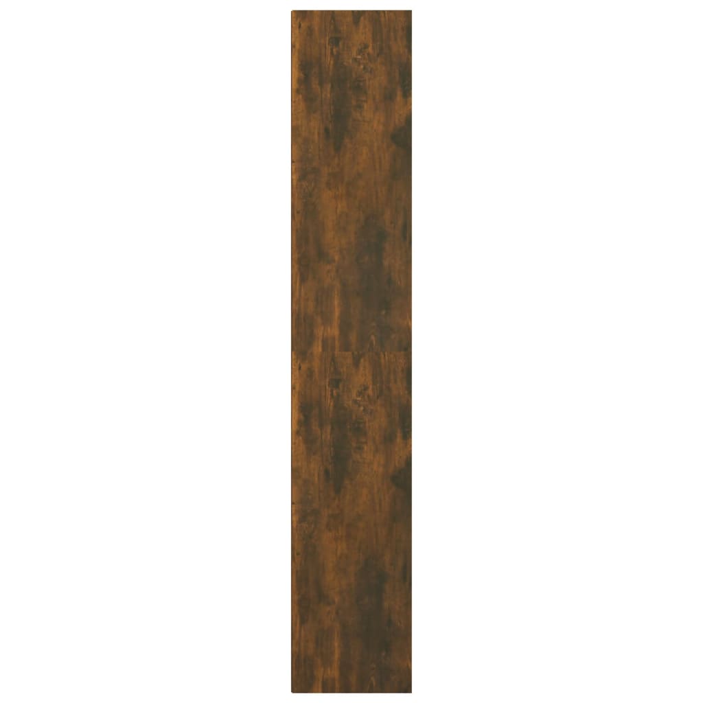 Bibliothèque Chêne fumé 36x30x171 cm Bois d'ingénierie - XIOS