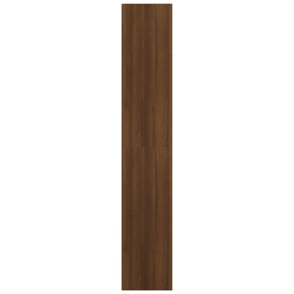 Bibliothèque Chêne marron 36x30x171 cm Bois d'ingénierie - XIOS
