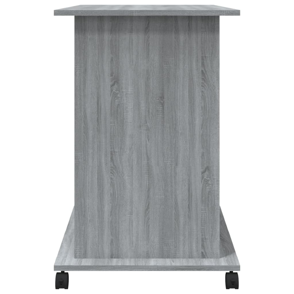 Bureau d'ordinateur Sonoma gris 80x50x75 cm Bois d'ingénierie Bureaux vidaXL