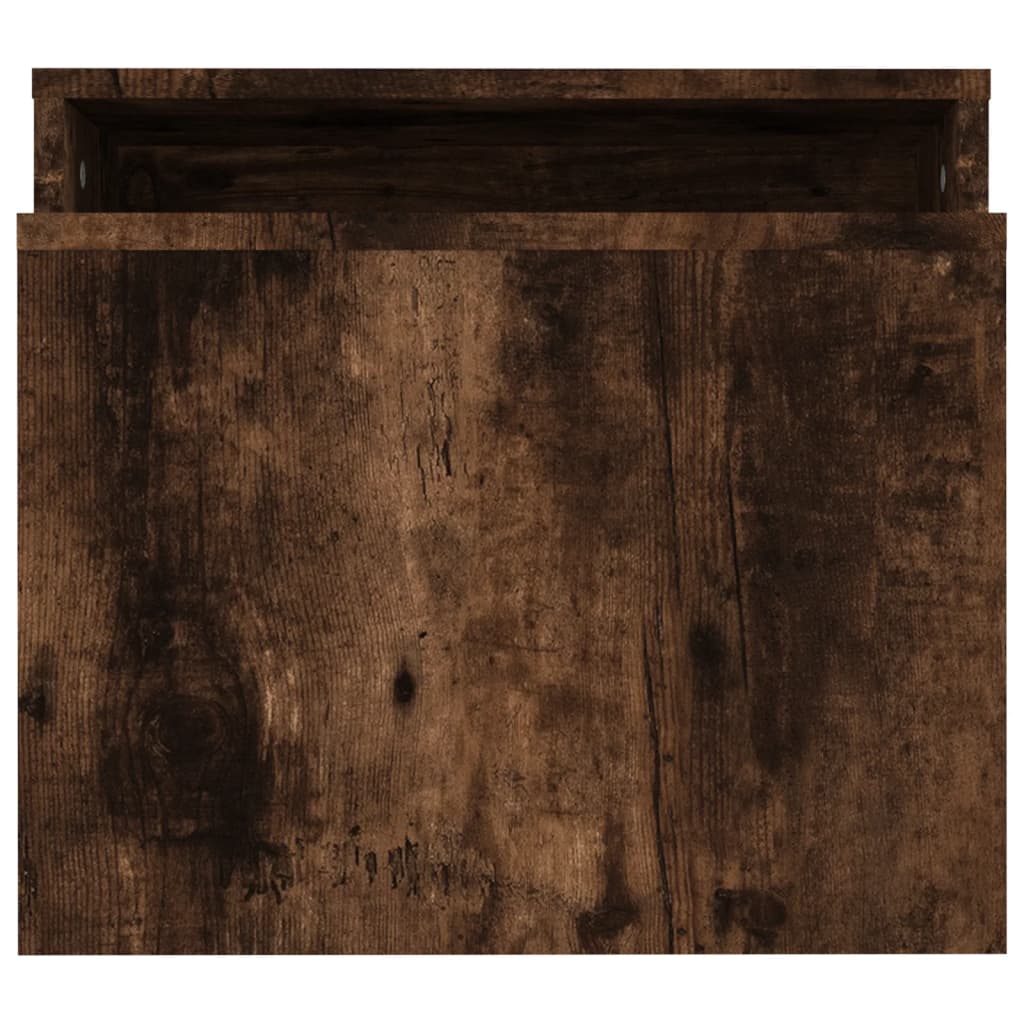 Ensemble table basse Chêne fumé 100x48x40 cm Bois d'ingénierie - XIOS