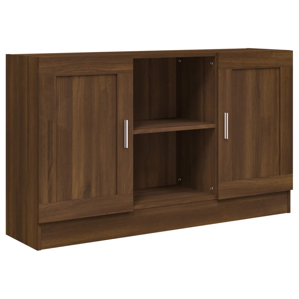 Buffet Chêne marron 120x30,5x70 cm Bois d'ingénierie - XIOS