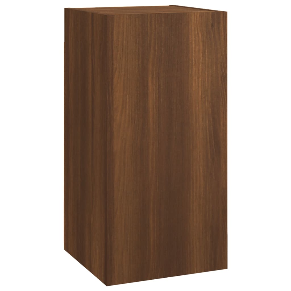Meubles TV 2 pcs Chêne marron 30,5x30x60 cm Bois d'ingénierie Meubles TV vidaXL   