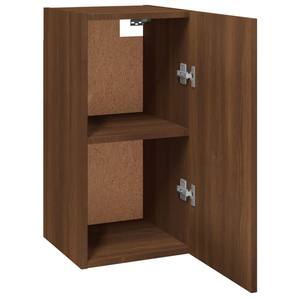 Meubles TV 2 pcs Chêne marron 30,5x30x60 cm Bois d'ingénierie Meubles TV vidaXL   