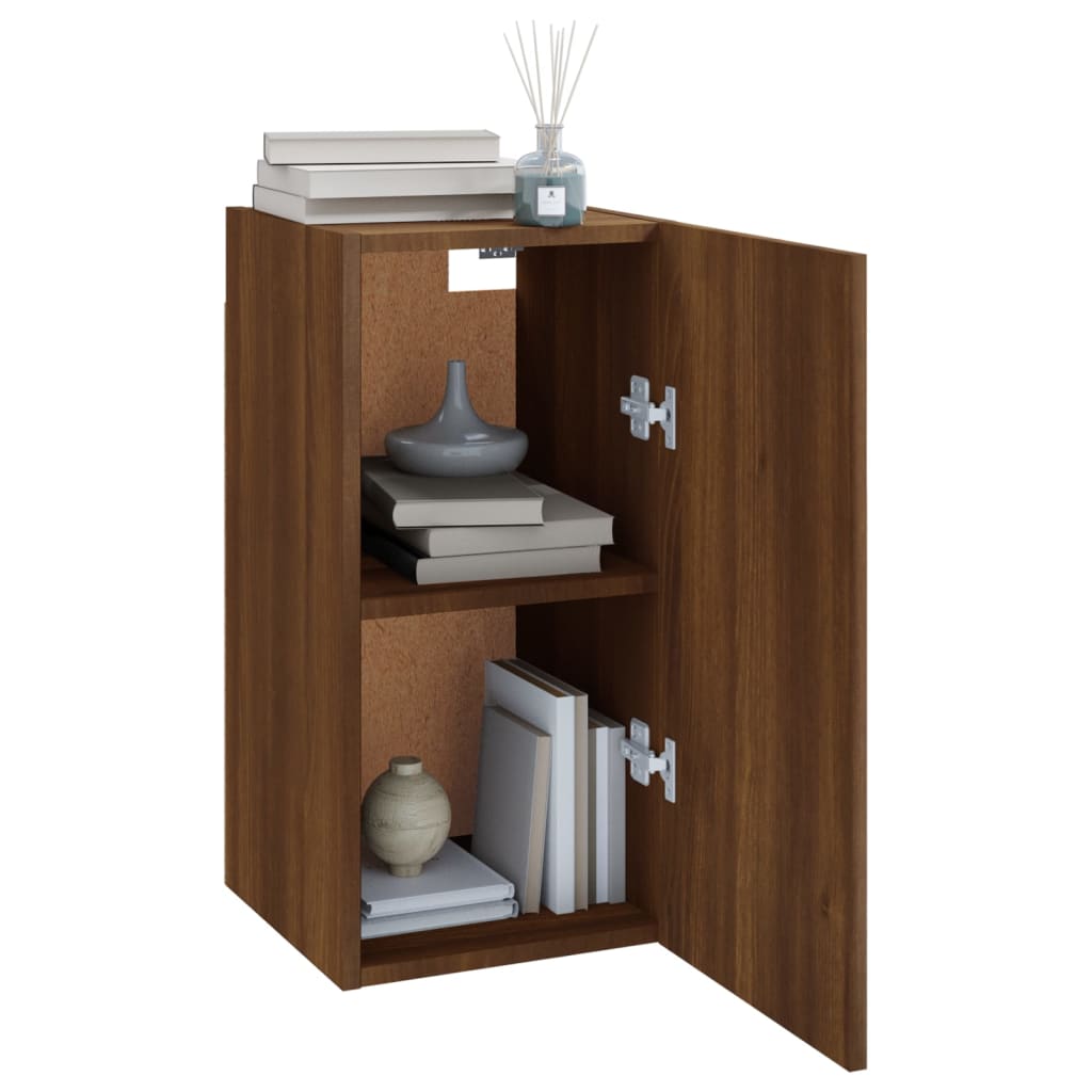 Meubles TV 2 pcs Chêne marron 30,5x30x60 cm Bois d'ingénierie Meubles TV vidaXL   