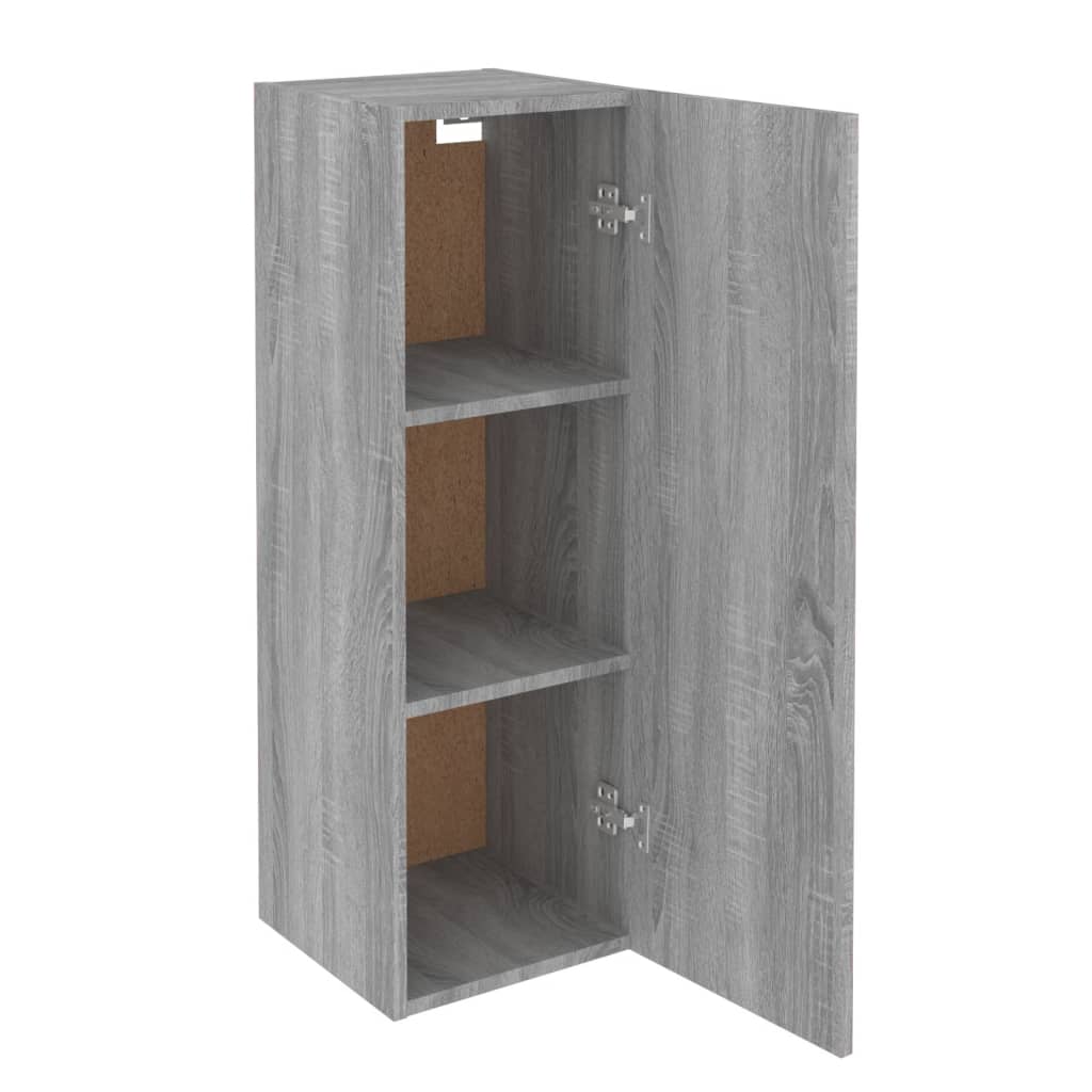 Meubles TV Sonoma gris 30,5x30x90 cm Bois d'ingénierie - XIOS