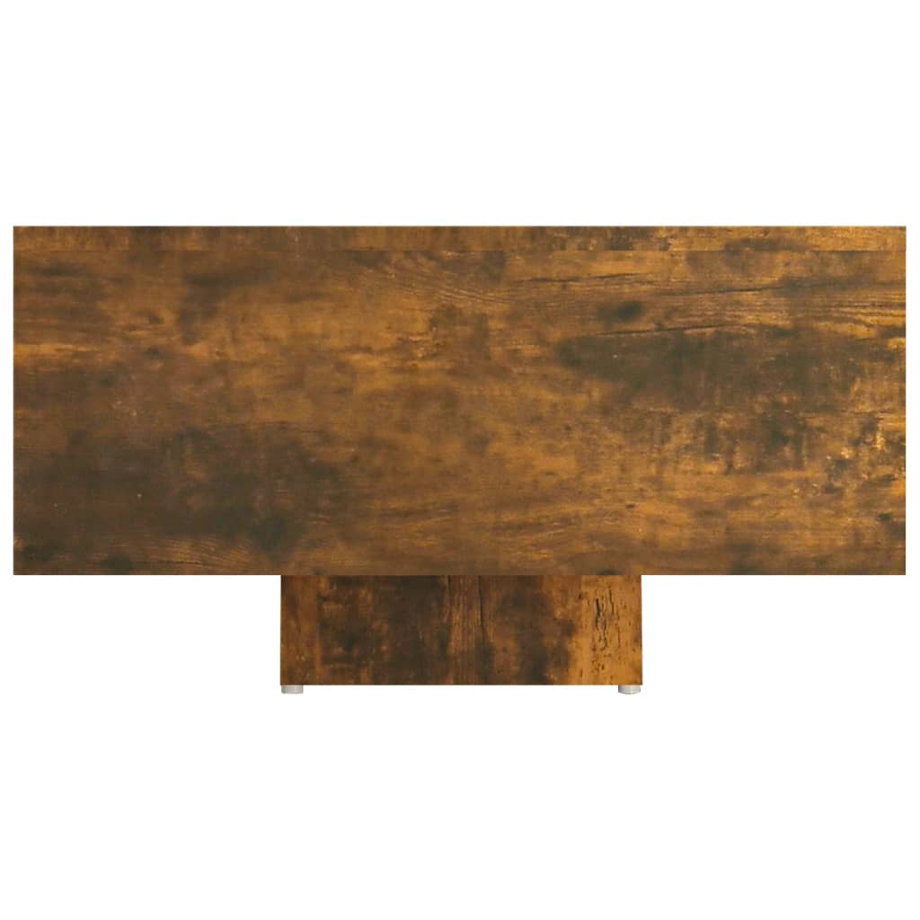 Table basse Chêne fumé 85x55x31 cm Bois d'ingénierie - XIOS