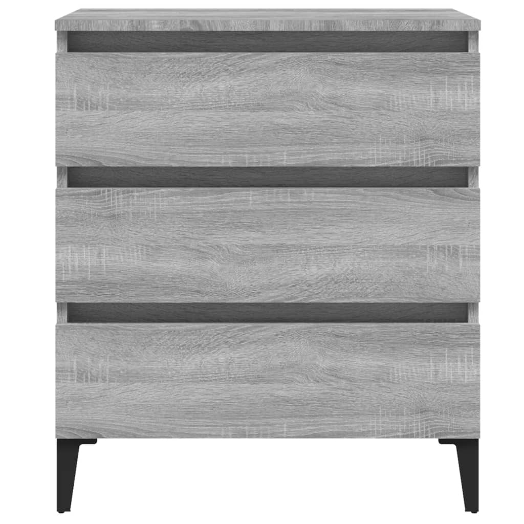 Buffet Sonoma gris 60x35x69 cm Bois d'ingénierie - XIOS