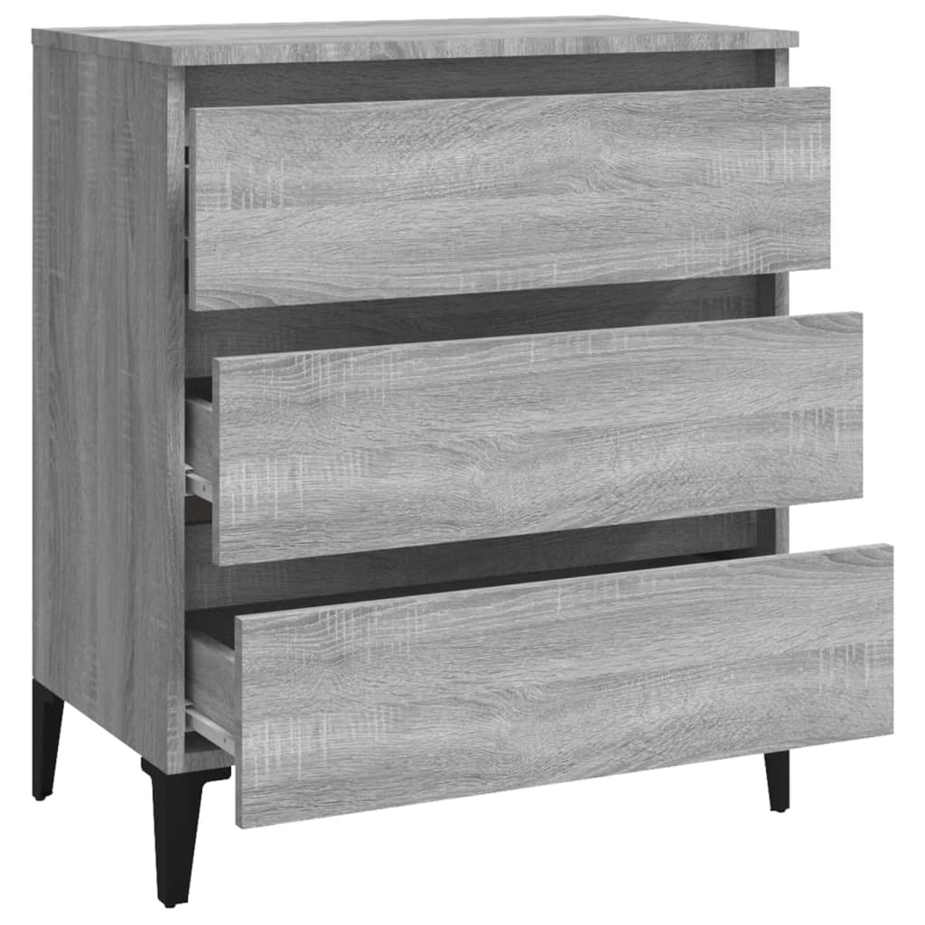 Buffet Sonoma gris 60x35x69 cm Bois d'ingénierie - XIOS
