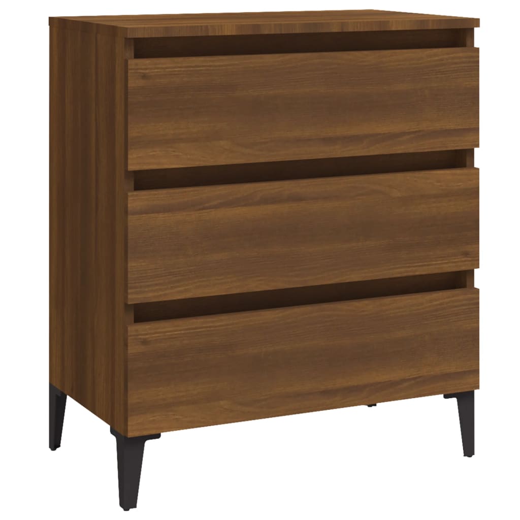 Buffet Chêne marron 60x35x69 cm Bois d'ingénierie - XIOS