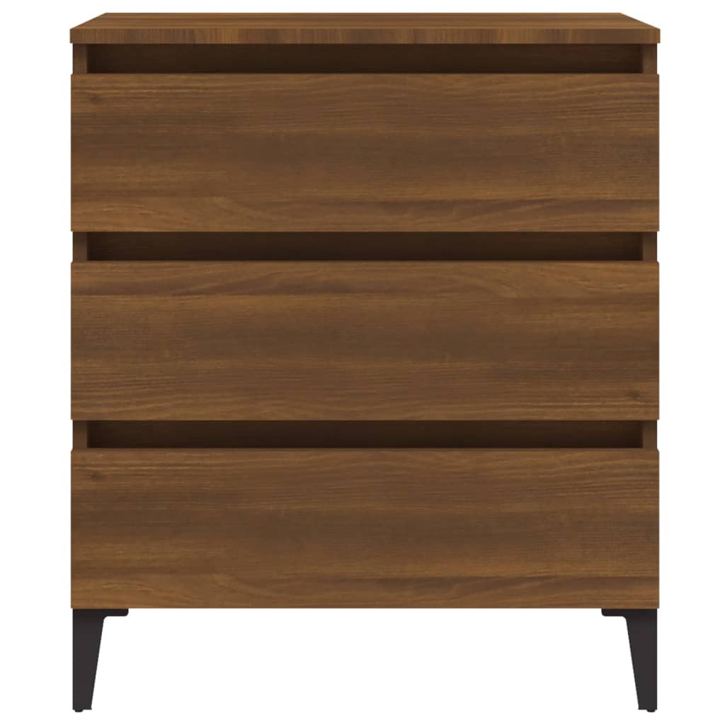 Buffet Chêne marron 60x35x69 cm Bois d'ingénierie - XIOS