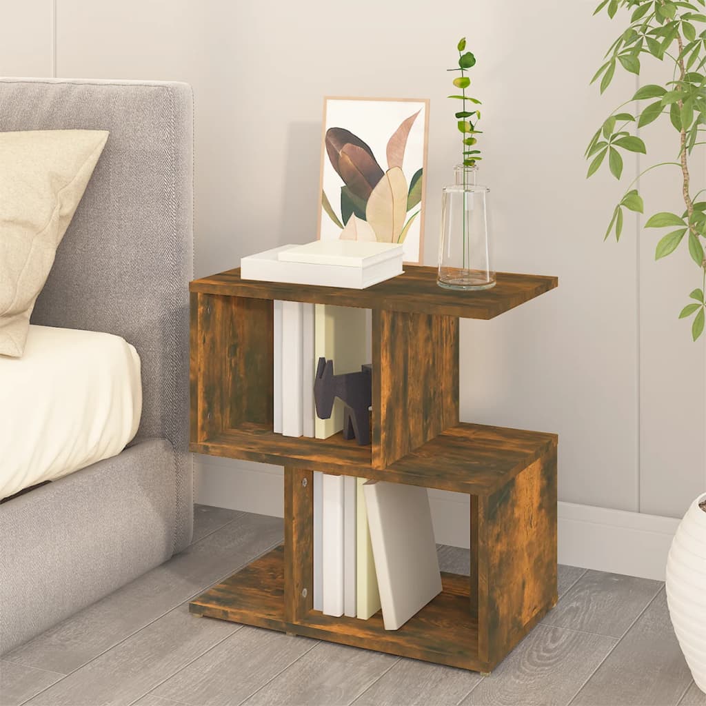 Tables de chevet 2pcs Chêne fumé 50x30x51,5cm Bois d'ingénierie - XIOS