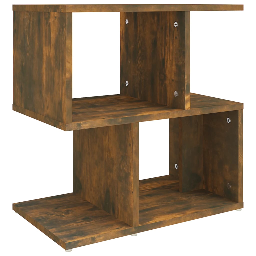 Tables de chevet 2pcs Chêne fumé 50x30x51,5cm Bois d'ingénierie - XIOS
