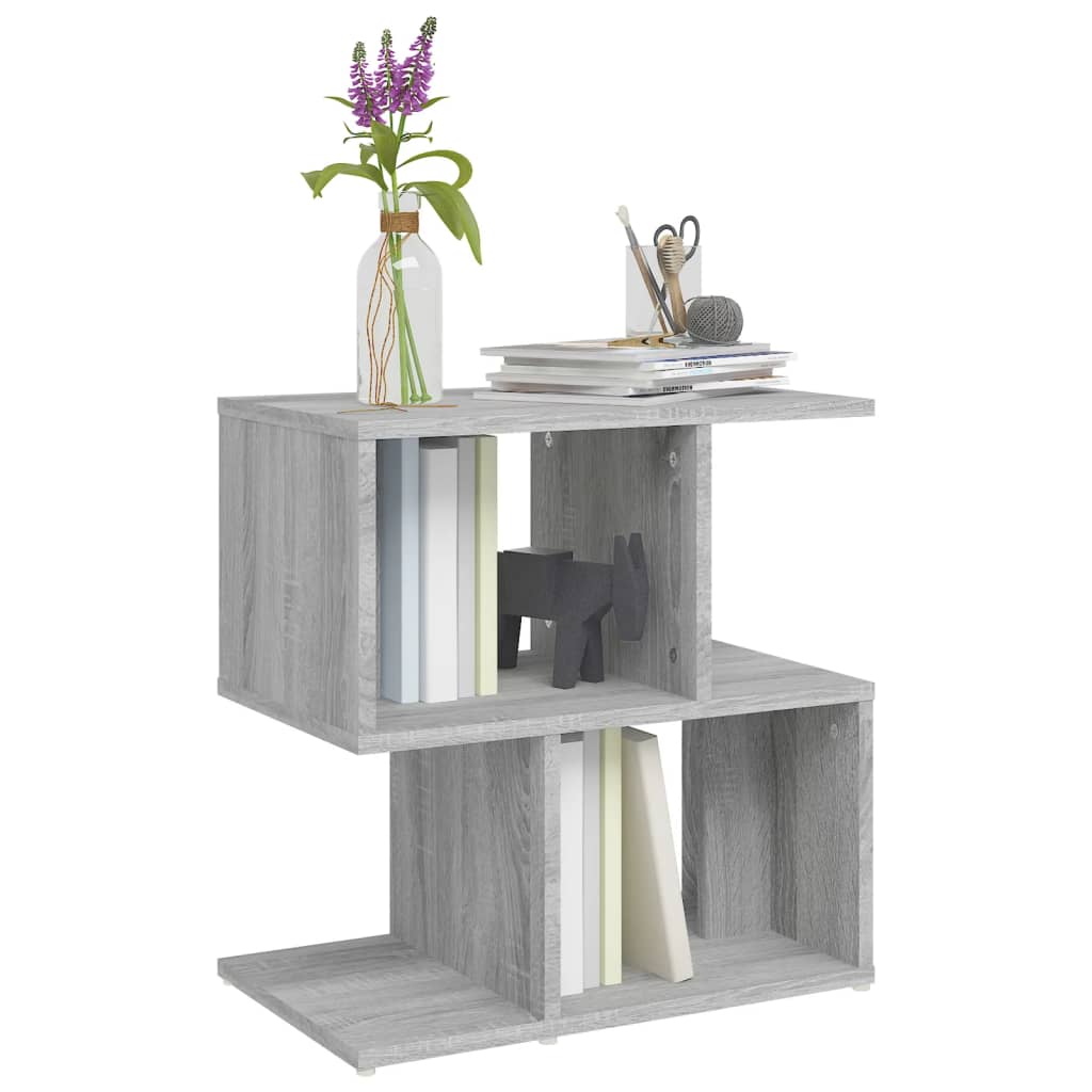 Table de chevet Sonoma gris 50x30x51,5 cm Bois d'ingénierie - XIOS