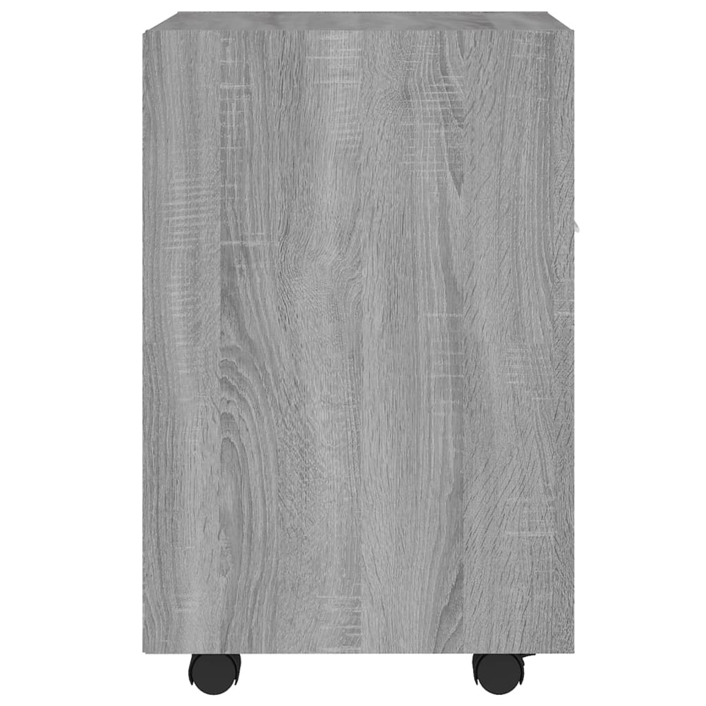 Armoire appoint à roues Sonoma gris 33x38x60 cm - XIOS