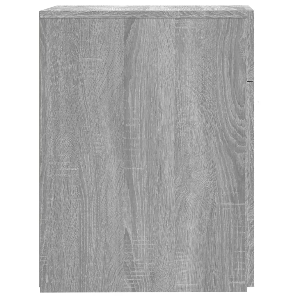 Armoire apothicaire Sonoma gris 20x45,5x60 cm Bois d'ingénierie