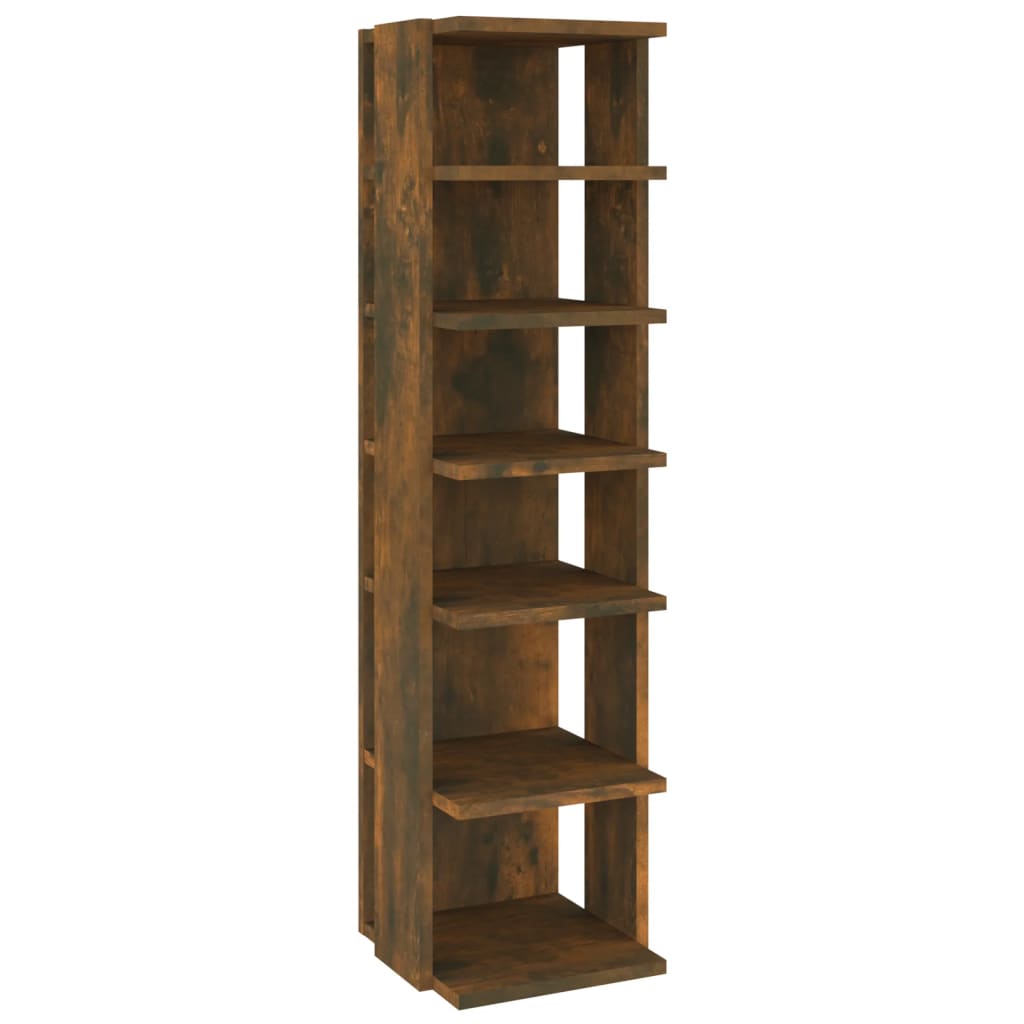 Étagères à chaussures 2 pcs Chêne fumé 27,5x27x102 cm - XIOS