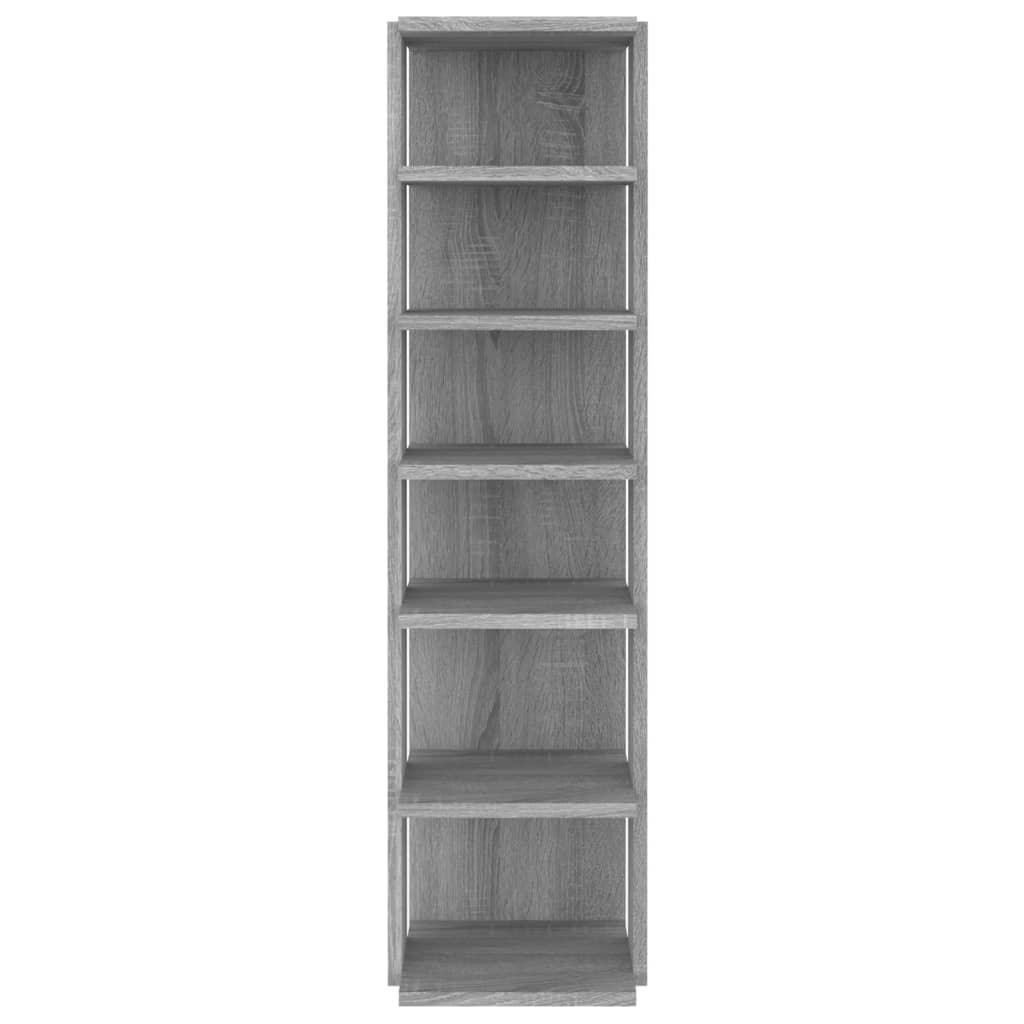 Étagères à chaussures 2 pcs Sonoma gris 27,5x27x102 cm - XIOS