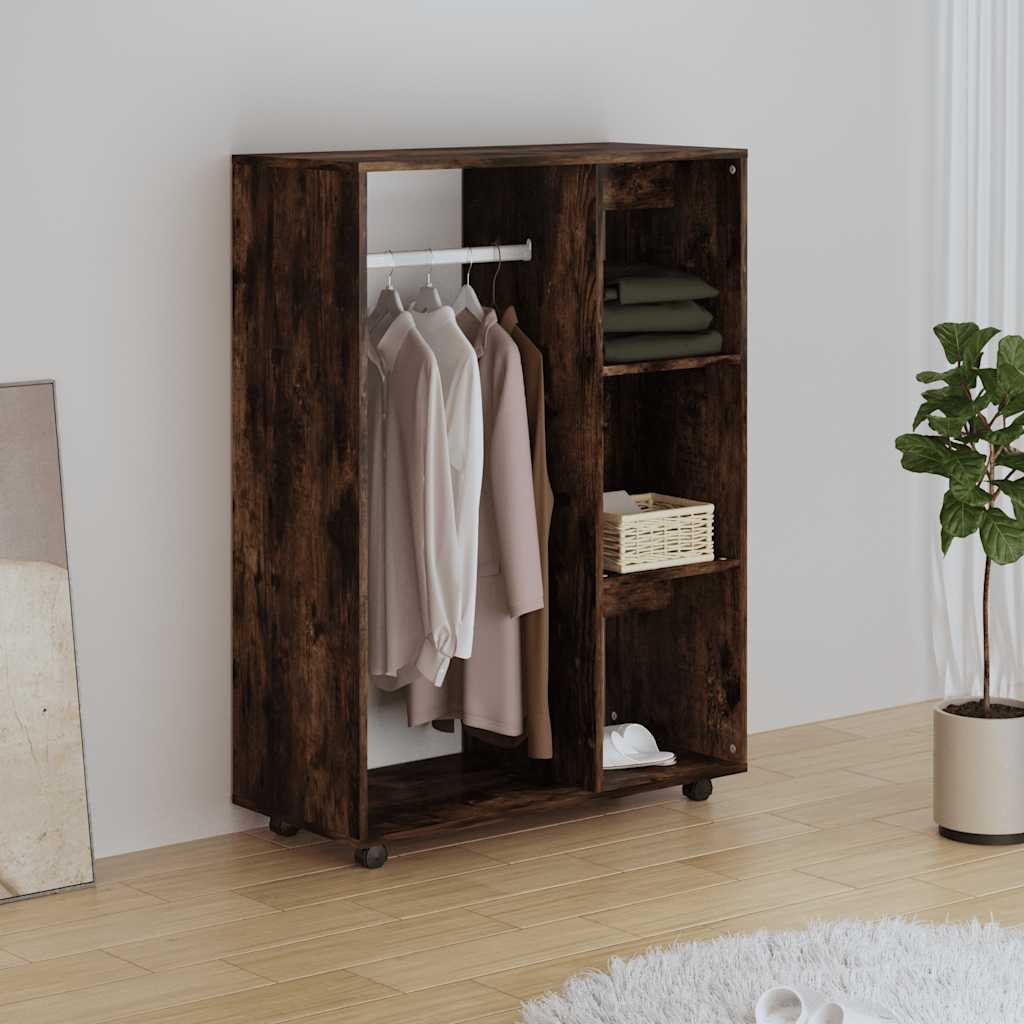 Garde-robe Chêne fumé 80x40x110 cm Bois d'ingénierie - XIOS