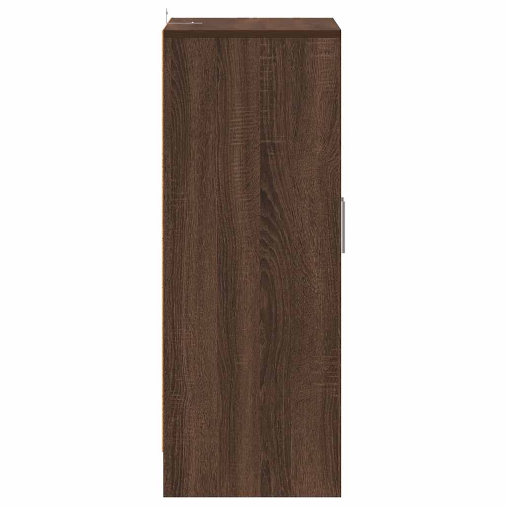 Meuble à chaussures Chêne marron 60x35x92 cm Bois d'ingénierie - XIOS