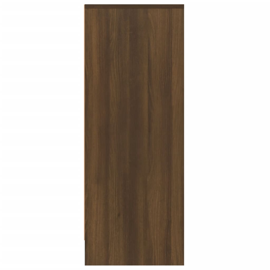 Meuble à chaussures Chêne marron 60x35x92 cm Bois d'ingénierie - XIOS