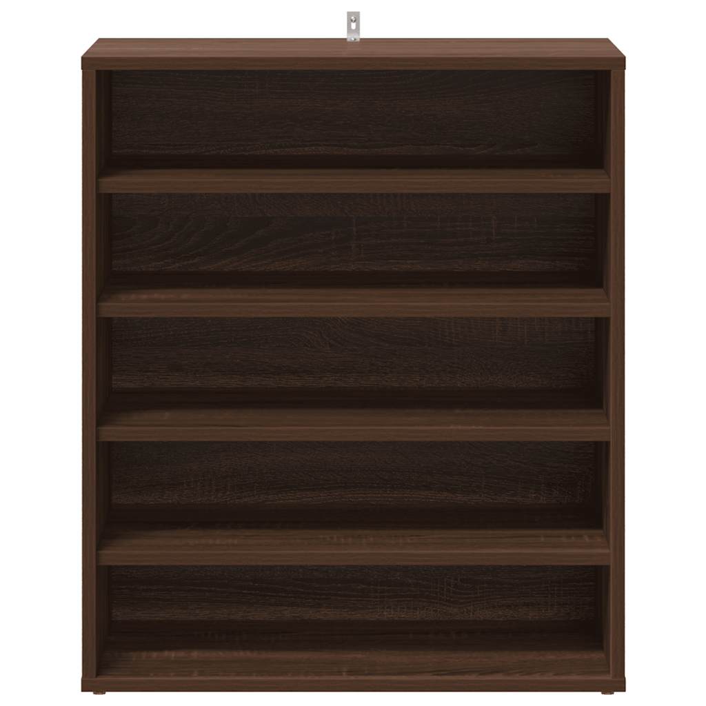 Meuble à chaussures Chêne marron 60x35x70 cm Bois d'ingénierie - XIOS
