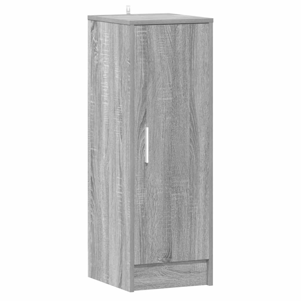 Meuble à chaussures Sonoma gris 32x35x92 cm Bois d'ingénierie - XIOS