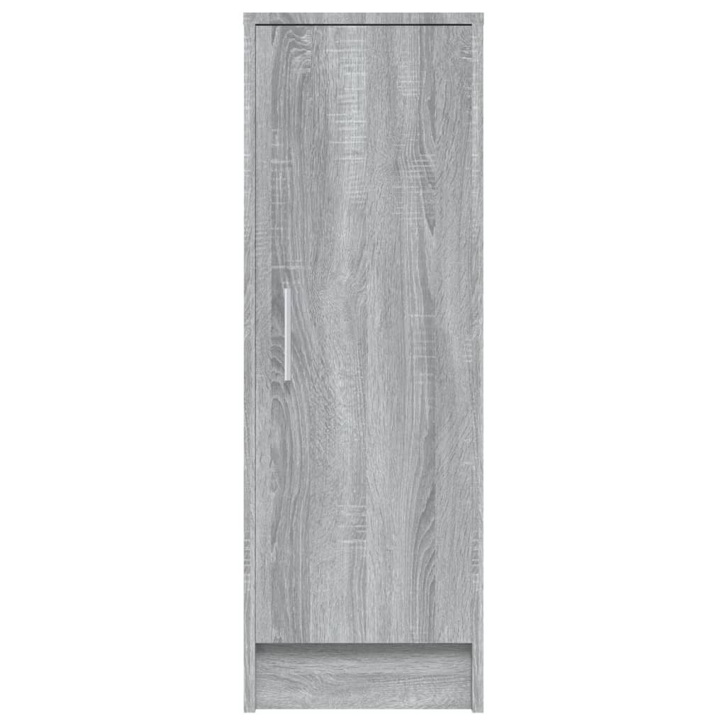 Meuble à chaussures Sonoma gris 32x35x92 cm Bois d'ingénierie - XIOS